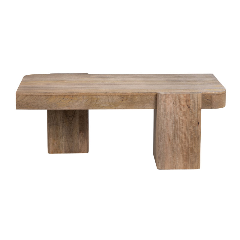 Chenul Rectangle Solid Wood Cocktail_Coffee Table