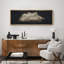 Nuage «Moody Black Modern Minimalist Neutral Artwork» - très grande impression sur toile encadrée-101069301-98126579