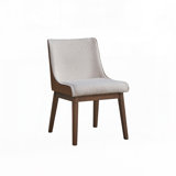 Walnut Finish Side Chair