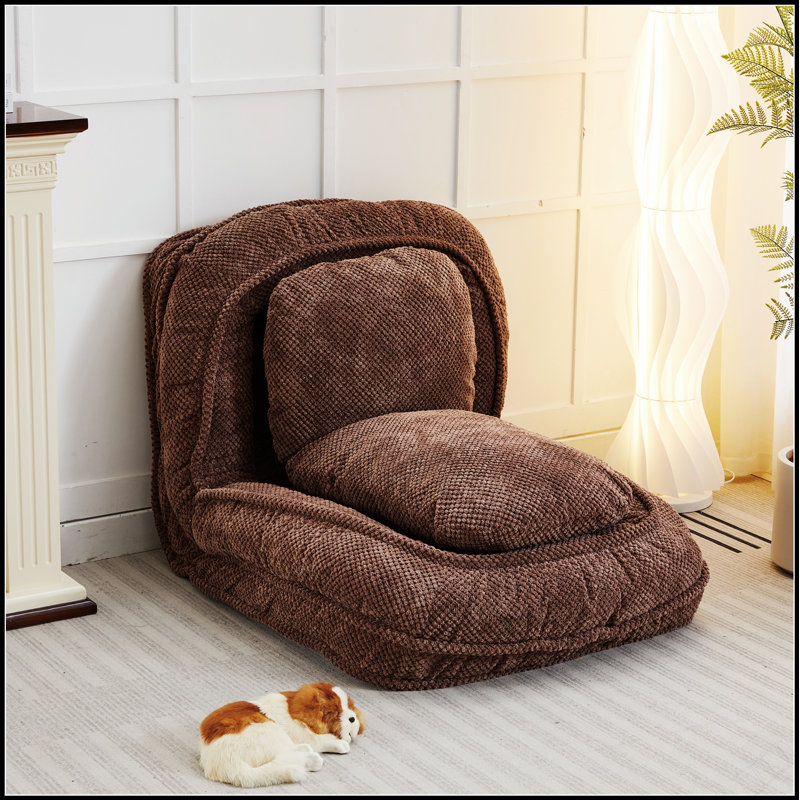 Canapé paresseux polyvalent pliable avec positions réglables pour une détente ultime et une efficacité d'espace