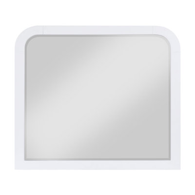 Dresser Mirror Pearl White