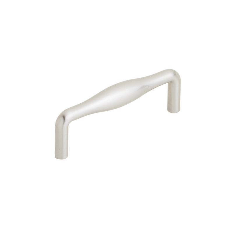 Pyramid Bar Pull, Satin Nickel, 3.5"