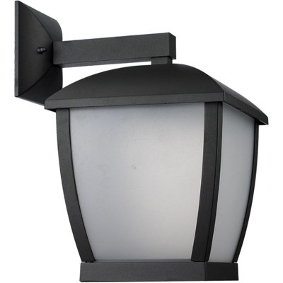 Dissay Black Outdoor Wall Lantern