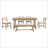 6-Piece Retro Farmhouse Style Dining Set-1396215475-1396215474-1404478453