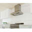 42in Pro Wall Chimney Hood Ss Straight Lip 1000 Cfm