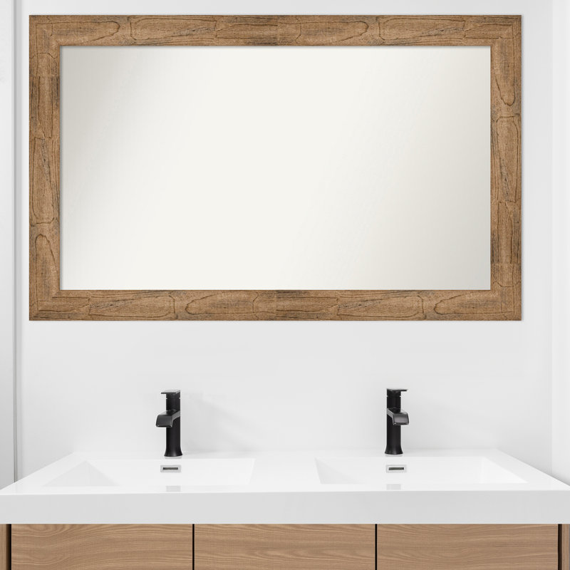 Timmy Solid Wood Wall Mirror, Rectangle, 29.5" x 47.5"