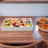 Large Rectangular Wooden Decorative Serving Tray-194278424