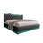 Upholstered Storage Bed With LED and Charging Outlets-1014061606-1022141208