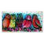 « 5 owls », reproduction sur toile tendue-23093197
