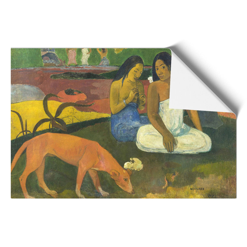 Arearea by Paul Gauguin - Frameless Print, 21cm H x 30cm W x 0.1cm D