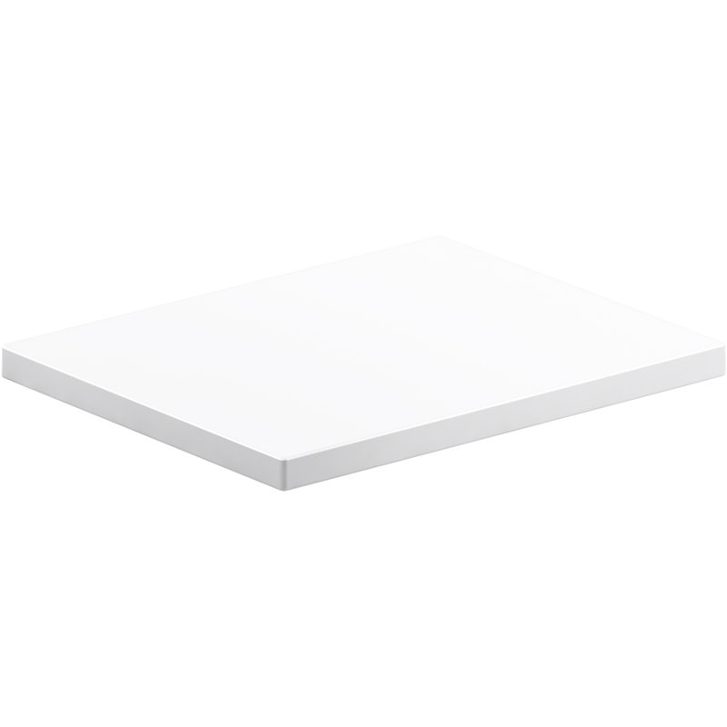 Plateau de 6 po, Blanc