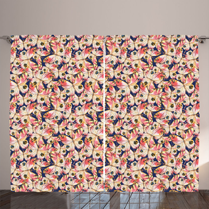 Semi Sheer Curtain Pair