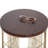 Shoshana Maxwell Gold Metal Side Table