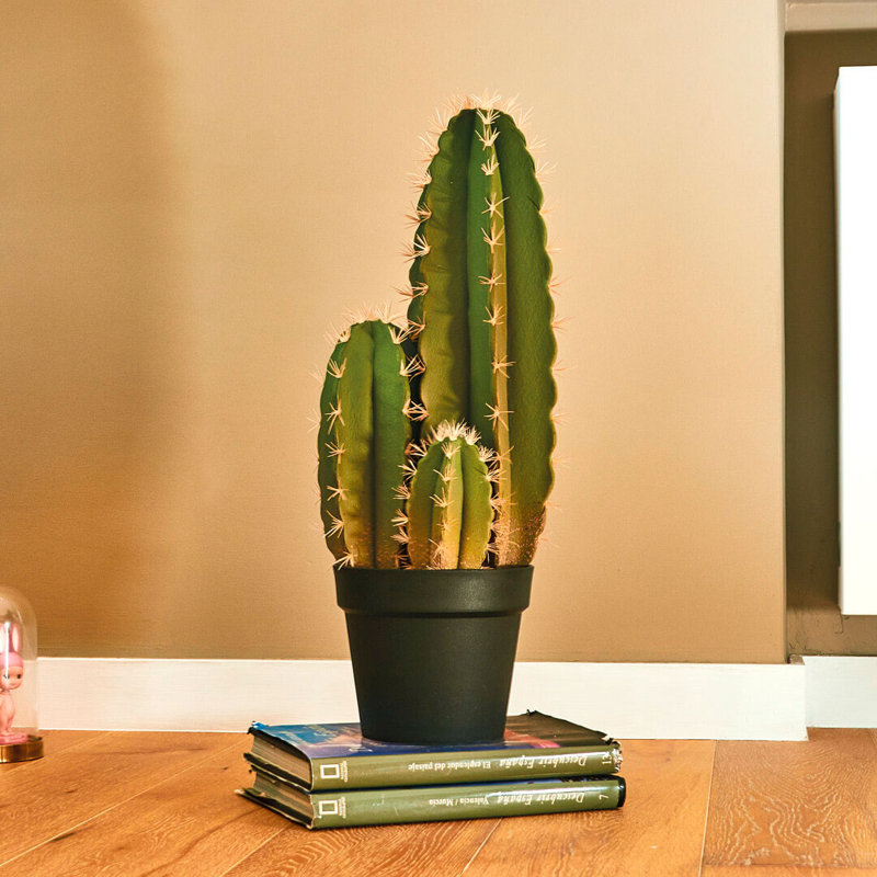 64cm Faux Cactus Plant in Pot