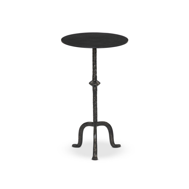 Jocelyn End Table, Raw Black