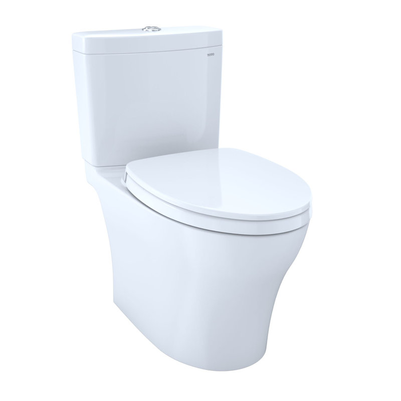 Aquia® IV 1.28 GPF S7A Elongated Floor Mounted Two-Piece Toilet (Seat Included)