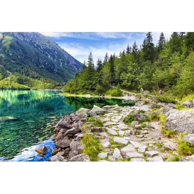 Morskie Oko Pond - Wrapped Canvas Print