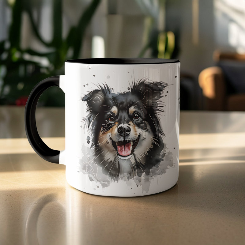 Mug, 4, Black