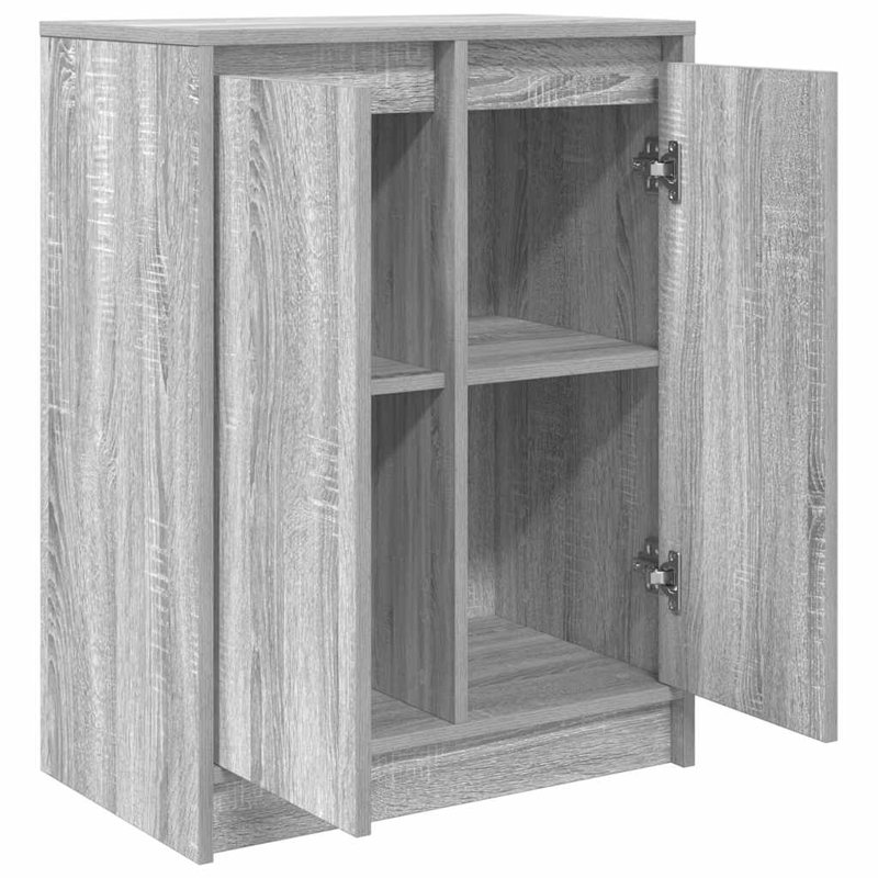Sideboard 57X34x76 Cm Engineered Wood, Grey Sonoma