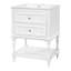 Meuble-lavabo de salle de bain 24 po avec lavabo en céramique-929420145
