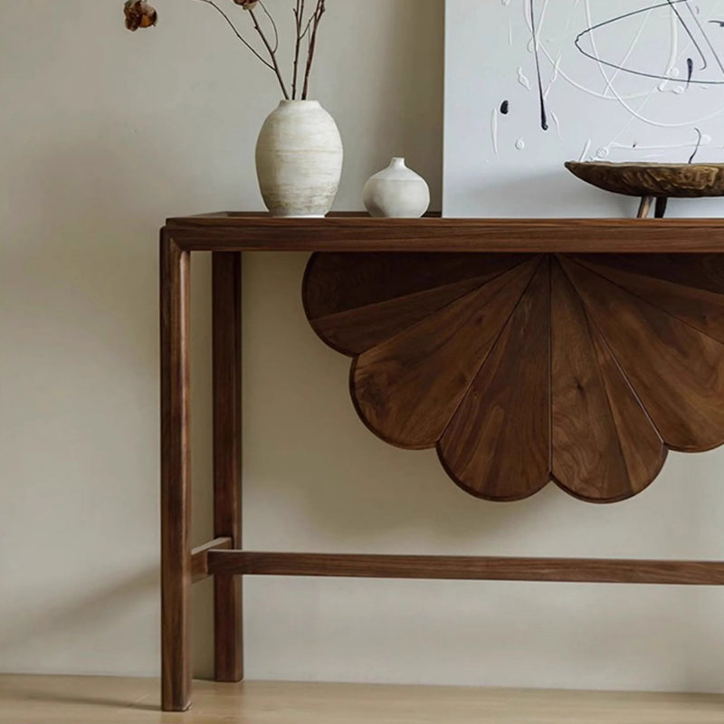 Nouvelle table de véranda en bois massif de style chinois