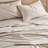 Washed Linen Cotton Blend 4 Piece Sheet Set-92383514-92383510
