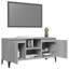 Steyning Unfinished TV Stand with Fireplace Included-1895416547
