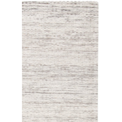 Aon Handwoven Wool Gray/Beige Area Rug