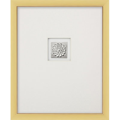 Silver Lotus Flower Print