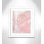 Dakim «Paris in Pink III», impression encadrée