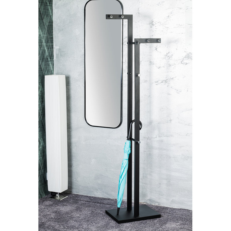 Anthonette Freestanding 14 - Hook Coat Rack