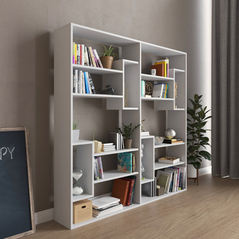 Timaeus Bookcase, White
