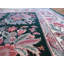 Tapis de zone en laine vert 8 pi 6 po x 11 pi 6 po one-of-kind noué la Elbridge