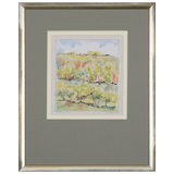 Pattern On Hill Print