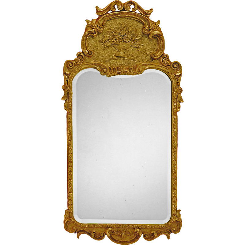 Flat Beveled Wall Mirror, 54" x 26"