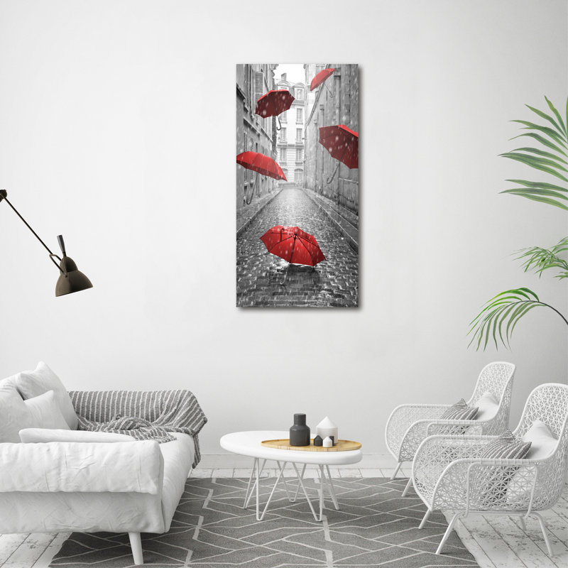 Parasol France - Wrapped Canvas Print
