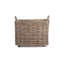 Wicker Rattan Wheeled Log Basket-272294572