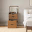 Bureau de coiffeuse 3 en 1 avec miroir éclairé et tabouret, table de maquillage à plateau rabattable, rangement compact pour la chambre à coucher, la salle de bain et le vestiaire-41675960