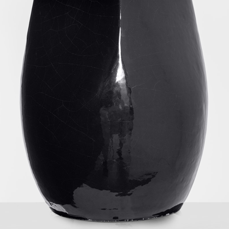Cabazon Table Lamp, Raven Black, 29.75" H x 22" W x 22" D