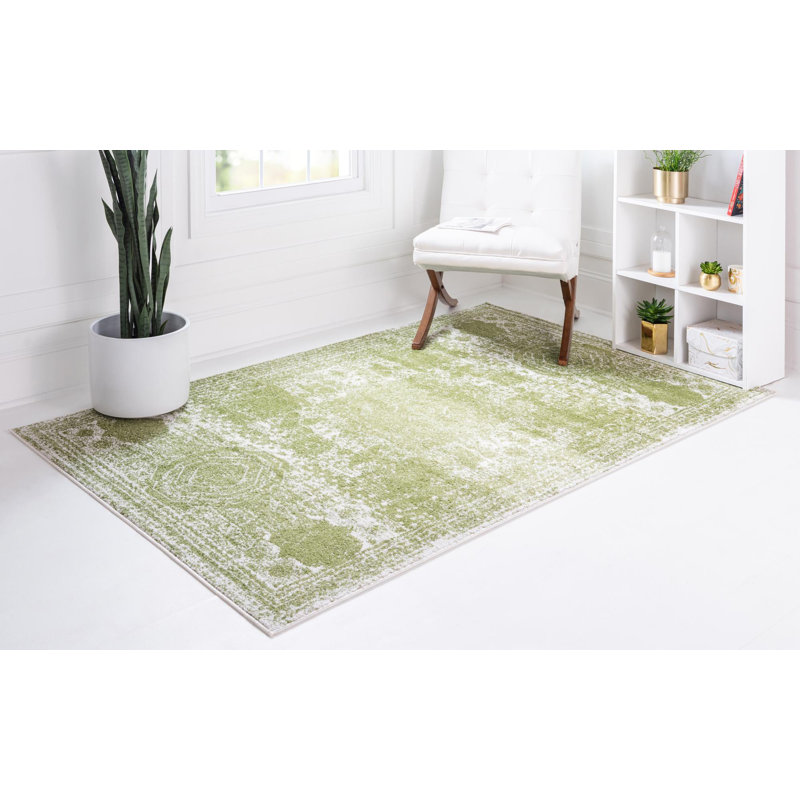 Rizo Geometric Indoor Rug, Rectangle 7'10" x 11'