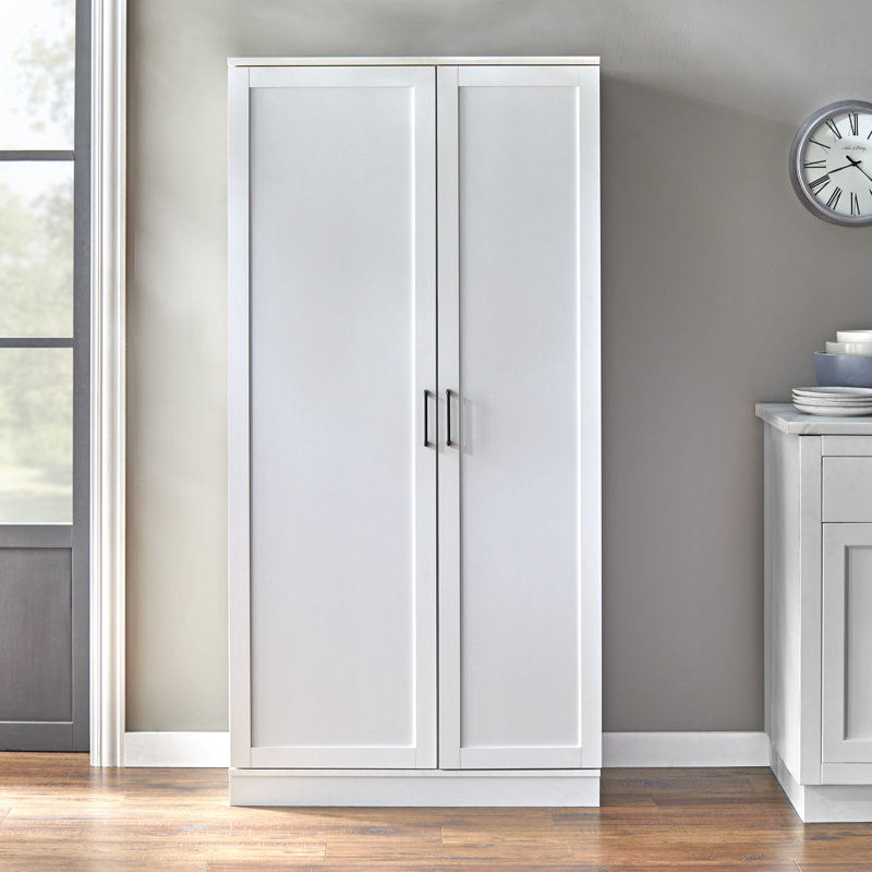 Davares 71.25'' Kitchen Pantry, White