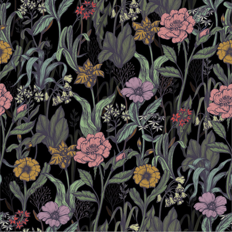 Floral Tile