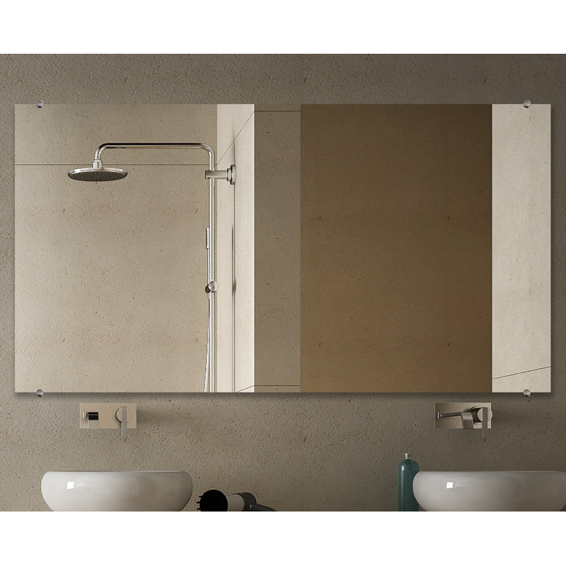 Cheston Flat Wall Mirror, 33.5" x 72.5"