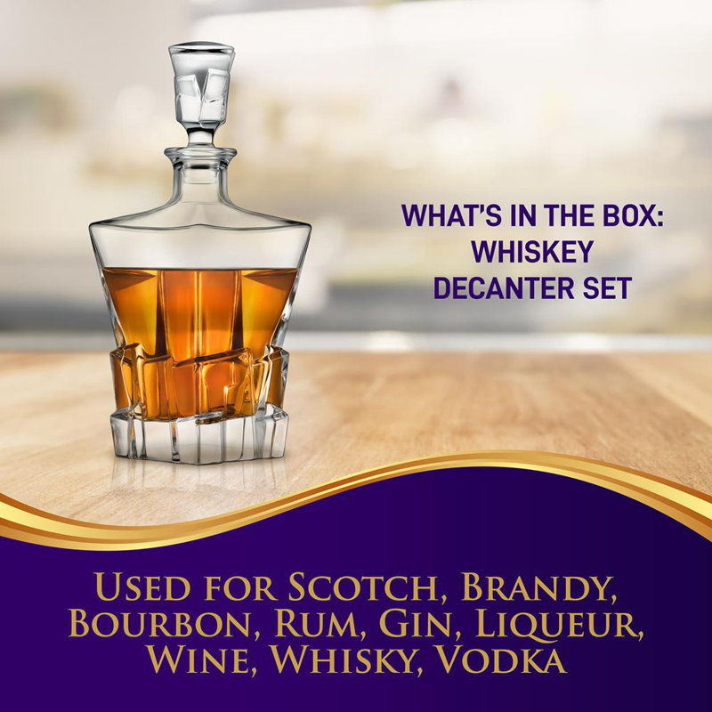 Francheska Whiskey Decanter