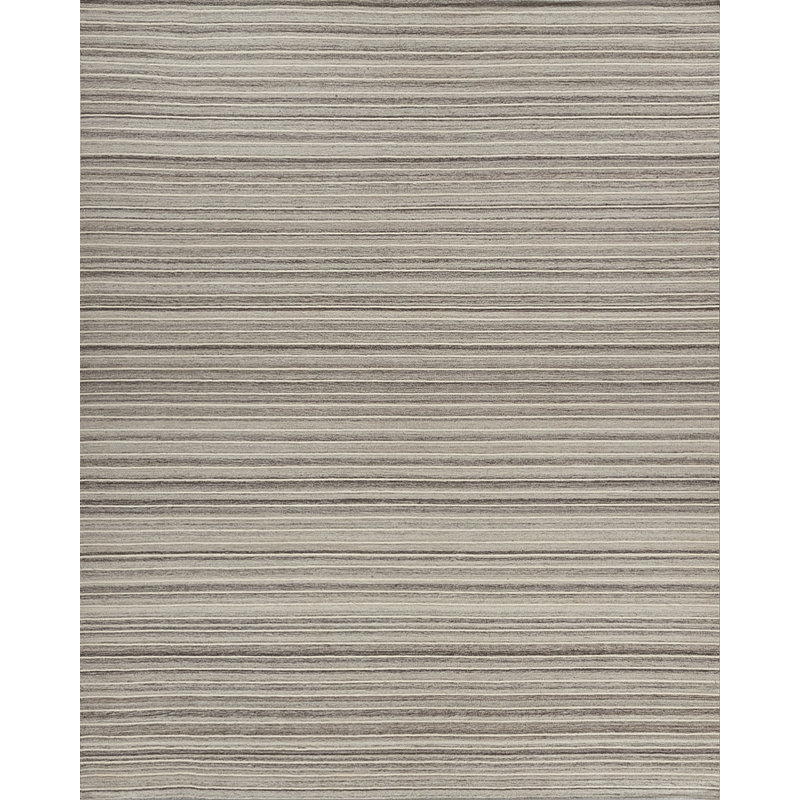 Textures Wool Striped Area Rug, Rectangle 9' x 12'