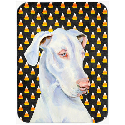 Planche à découper en verre caroline en verre à trésors magnifique Halloween Candy Corn