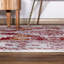 Tapis oriental rouge / blanc Crider-126343803