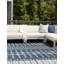Tapis extérieur bleu Traliccio-1223618363
