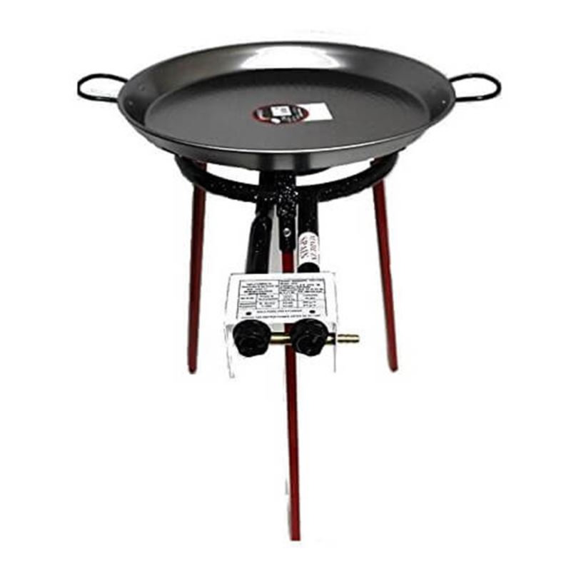 Mr Funnel Callow Retail Stainless Steel Paella Pan, 75cm H x 46cm W x 46cm D