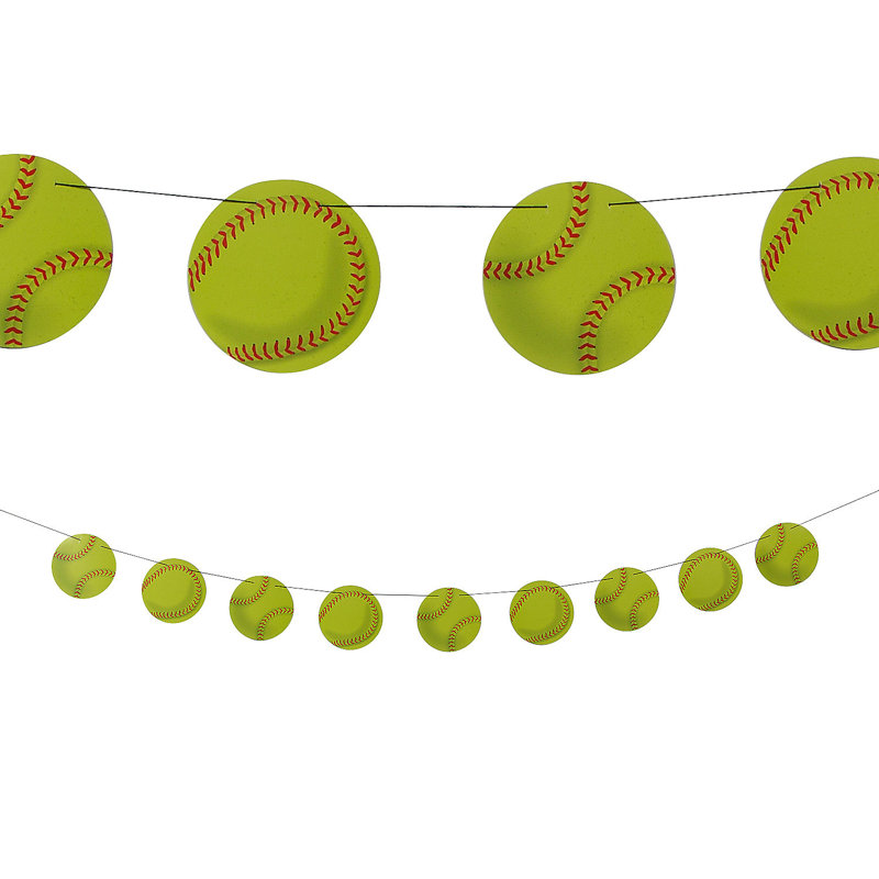 0.5' Green Novelty Garland